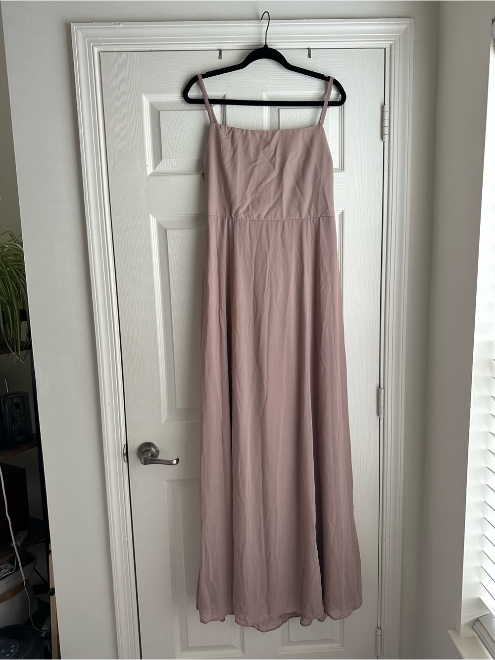 NWT Show Me Your MuMu Mauve Spaghetti-Strap Maxi Dress